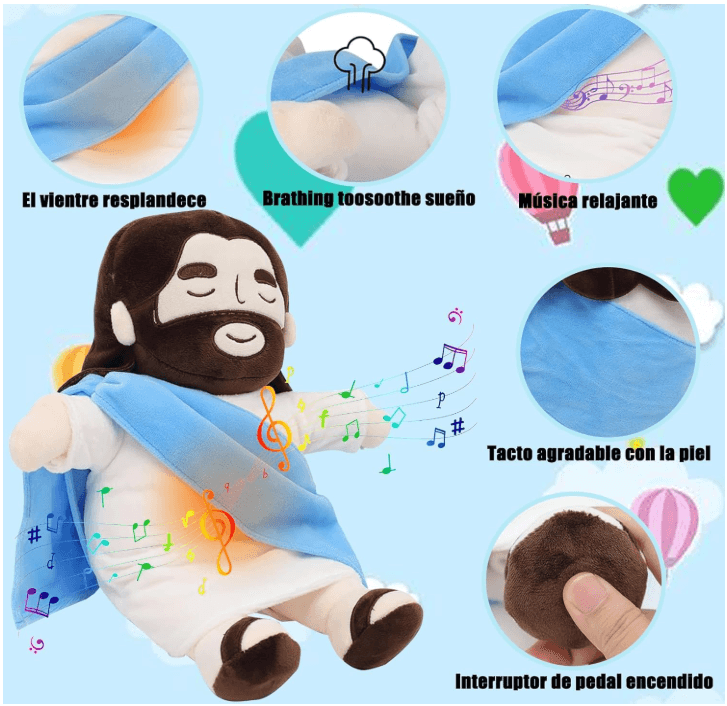 JESUS RESPIRADOR AZUL - thumbnail 2
