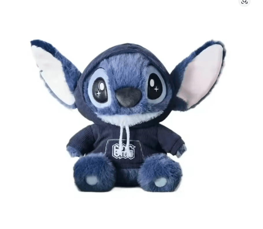 STITCH CON CAPUCHA 28CM
